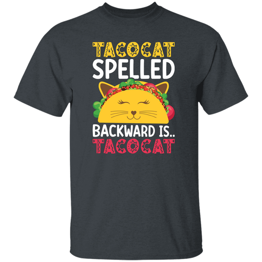 Tacocat Spelled Backward Is Tacocat, Tacocat Game, Palindrome Game Unisex T-Shirt