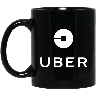 Uber Gift, Uber Driver, Uber Design, Gift For Uber Driver LYP05 Black Mug