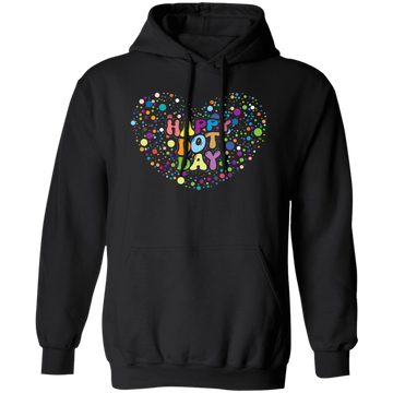 Happy Dot Day, Love Dot Day, Dot Day, Love Dots Pullover Hoodie