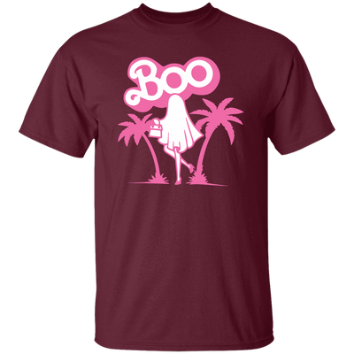 Maliboo, Ghost Boo, Ghost Pink, Pinky Ghost, Woman Boo Unisex T-Shirt