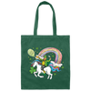 St Patrick's Day Unicorn Lovers Canvas Tote Bag
