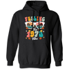 Feeling The 1973 Vibe, Summer Sunglasses, Groovy 1973 Pullover Hoodie