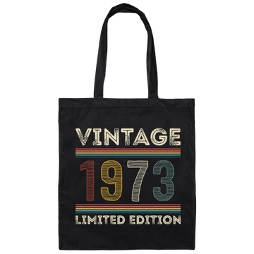 Best 1973 Gift, Born In 1973, Love 1973, Gift For 1973, 1973 Lover Canvas Tote Bag