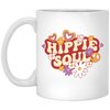 Hippie Soul, Groovy Soul, Groovy Style, Groovy Hippie White Mug