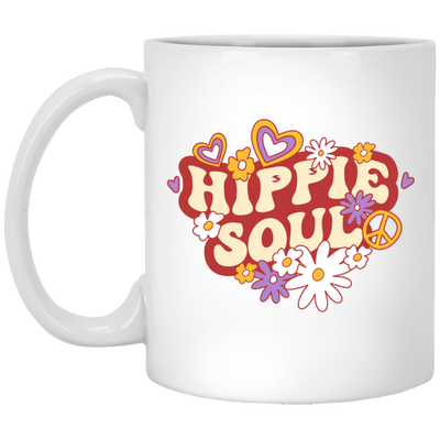 Hippie Soul, Groovy Soul, Groovy Style, Groovy Hippie White Mug