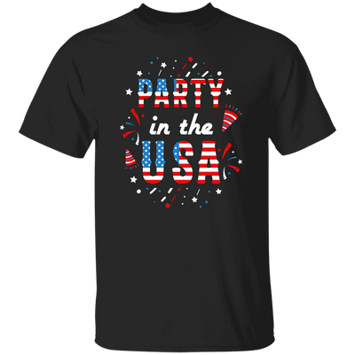 American Party, American Flag, 4th July Anniversary Unisex T-Shirt