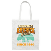 Retro Making America Great Since 1940 Birthday Gift Canvas Tote Bag