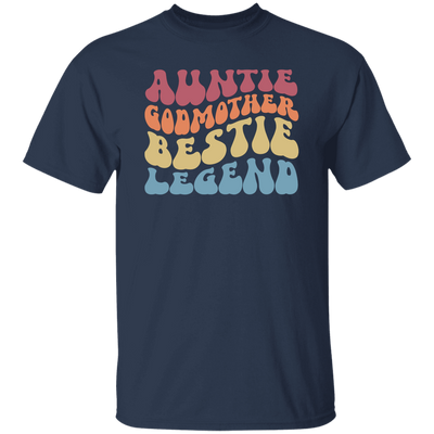 Auntie Godmother Bestie Legend, Retro Mother Gift Unisex T-Shirt