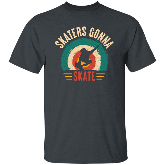 Skaters Gonna Skate, Retro Skate, Skating Vintage Unisex T-Shirt