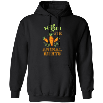 Love Carrot, Carrot Lover Gift, Vegan For Animal Right Pullover Hoodie