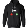 My Bed Is Calling, Love To Bed, Going To Bed, Love To Sleep Pullover Hoodie