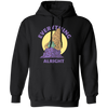 Everything Is Alright, Cartoon Smiling Spilled Ice Cream Pullover Hoodie