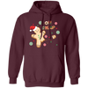 Oh Snap, Cute Gingerbread, Gingerbread Break Down The Leg Pullover Hoodie