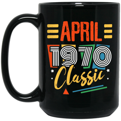 Classic 1970, Best Gift For 1970, Real Love For 1970, Best 1970 Gift Idea Black Mug