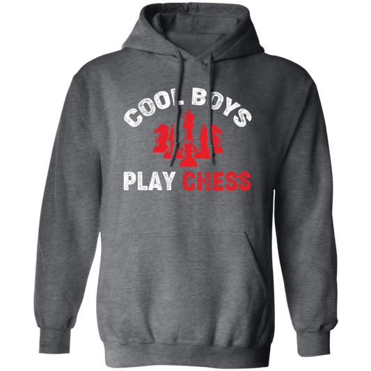 Cool Boys Play Chess, Chess Player, Chess Team Pullover Hoodie