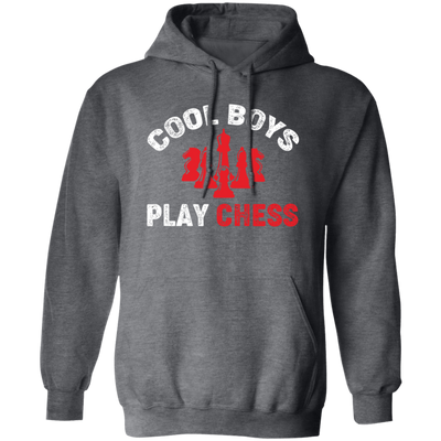 Cool Boys Play Chess, Chess Player, Chess Team Pullover Hoodie