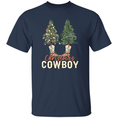 Christmas Tree, Christmas Cowboy, Cowboy, Merry Christmas Unisex T-Shirt