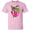 Love Grinch, Pink Grinch, Funny Love Grinch, Trendy Grinch, Merry Christmas, Trendy Christmas Unisex T-Shirt