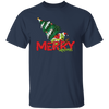 Merry Grinchmas, Merry Christmas, Grinch With Xmas Tree Unisex T-Shirt