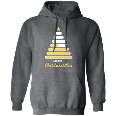 Christmas Tree, Golden Xmas Tree, Loading Xmas Tree, Merry Christmas, Trendy Chrismas Pullover Hoodie