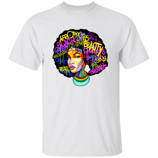 African Woman, Black Hair Lover, Best Black Queen, Black History Unisex T-Shirt