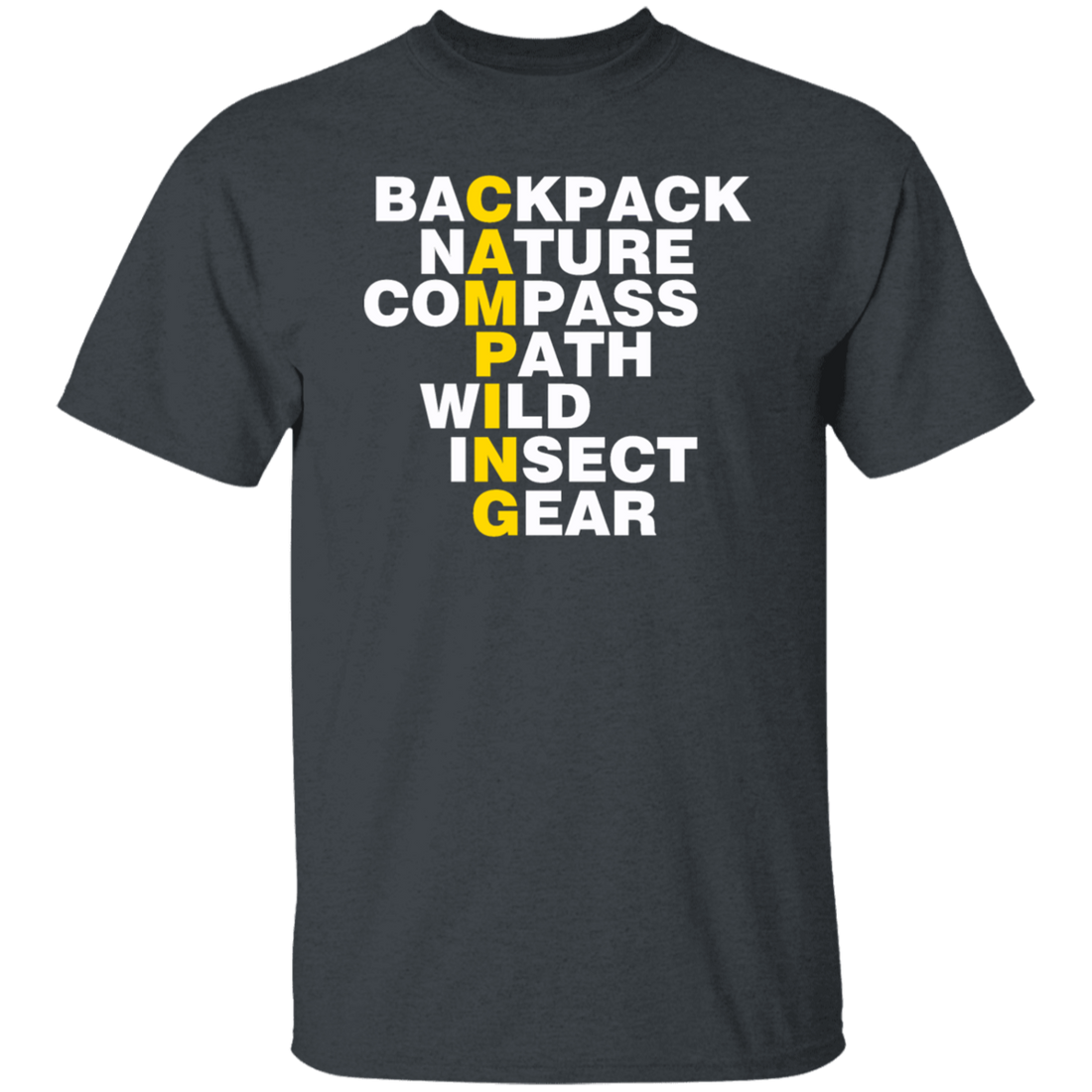 Camping Lover, Nature Camping, Backpacking Wilderness, Love To Camp Unisex T-Shirt