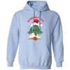 Reading Is Lit, Christmas Tree, Christmas Book, Merry Christmas, Trendy Christmas Pullover Hoodie