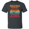 Education Is Important, But Fishing Is Importanter Unisex T-Shirt