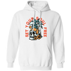 Set Your Soul Free, Cool Skull, Palm Tree On The Beach Pullover Hoodie