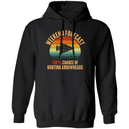 Best Arrowhead, Forecast Arrowhead, Arrowhead Collecting Retro Pullover Hoodie