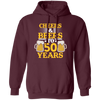 Cheers And Beers To 50 Years, 50th Birthday Gift, Love 50 Years To Live Pullover Hoodie