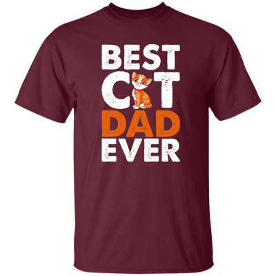 Dad Cat Lover, Best Cat Dad Ever, Best Cute Cat, Love Kitten Gift Unisex T-Shirt