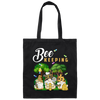 Bee Keeper Gnome, Bee Gnome, Bumble Bees, Bee Keeper Lover Gift, Best Bee Canvas Tote Bag