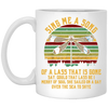 That Is Gone, Dragonfly Sing Me A Song Of A Lass Retro White Mug