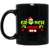 Grinch Mode On, Best Grinch, Christmas Season, Grinchmas, Trendy Halloween Black Mug