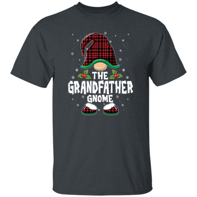 The Grandfather Gnome Present For Family, Xmas Cute Gnome Lover Unisex T-Shirt