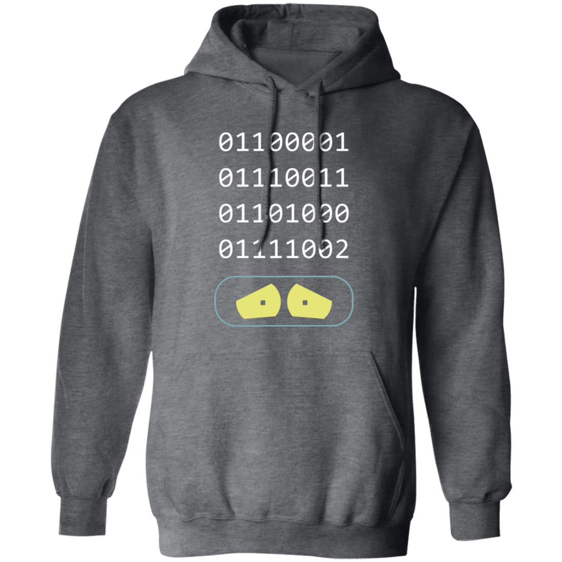 Binary Number, Love Binary, Number 0 And Number 1 Pullover Hoodie