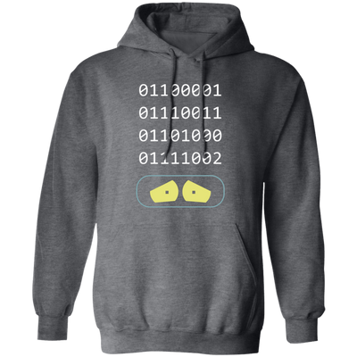 Binary Number, Love Binary, Number 0 And Number 1 Pullover Hoodie