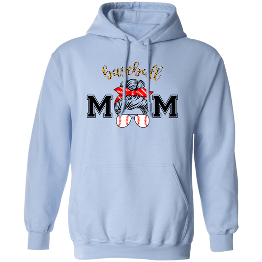 Basaball Lover, Love Mom Gift, Best Gift For Mother's Day Pullover Hoodie