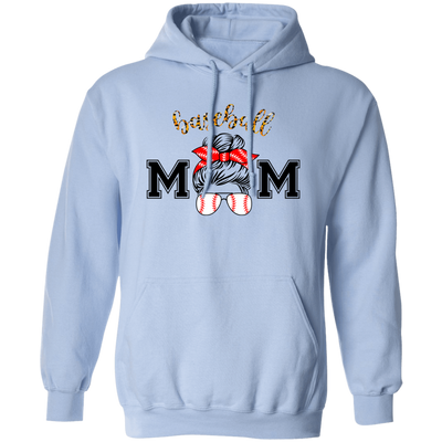 Basaball Lover, Love Mom Gift, Best Gift For Mother's Day Pullover Hoodie