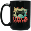 Level 35 Complete, Vintage 35th Wedding, Anniversary 35th, Best 35th Gift Black Mug