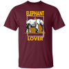 Elephant Lover, Family Elephantidae, Elephant Family, Egypt Pyramid Unisex T-Shirt