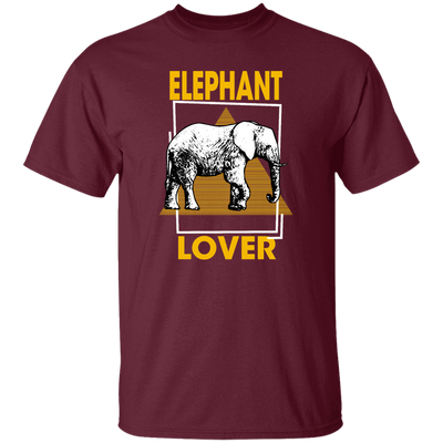 Elephant Lover, Family Elephantidae, Elephant Family, Egypt Pyramid Unisex T-Shirt