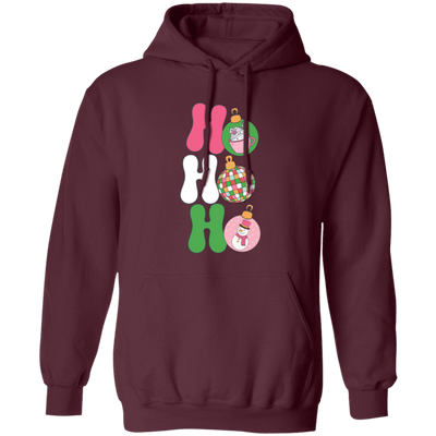 Ho Ho Ho, Funny Santa, Funny Christmas, Love Christmas Christmas Pullover Hoodie