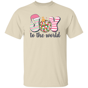 Joy To The World, Disco Ball, Tis The Season, Disco Verse Unisex T-Shirt
