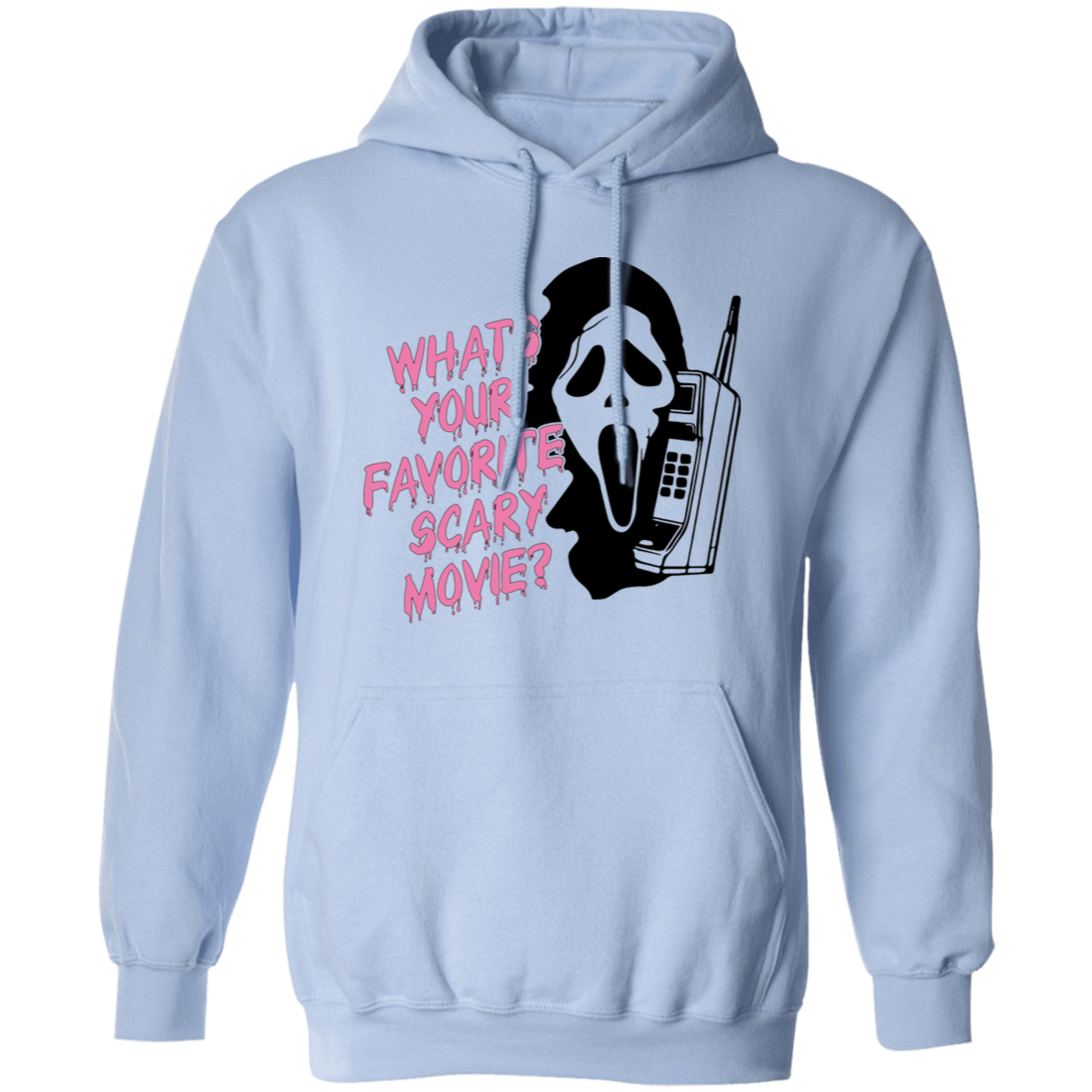 What's Your Favorite Scary Movie, Horror Film, Halloween Pullover Hoodie