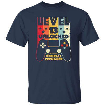 Level 13 Unlocked, Official Teenager 13th, Funny Birthday Gift, Best 13th Unisex T-Shirt