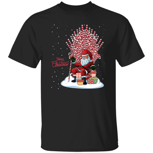 Old Santa, Drunk Christmas, Angry Santa, Chieftain Santa, Merry Christmas, Trendy Christmas Unisex T-Shirt