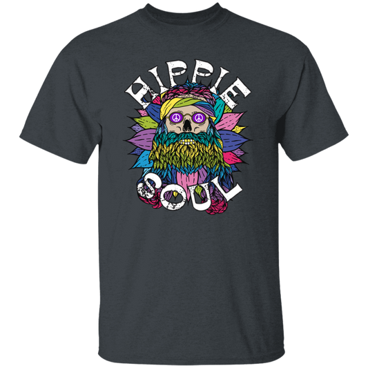 Hippie Soul, Cool Soul, Cool Skull, Hippie Style Unisex T-Shirt