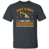 Just A Boy Who Loves Excavators, Excavator Driver Unisex T-Shirt